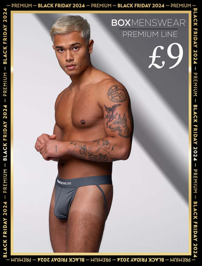 Precision Jockstrap - Colosseum Grey - boxmenswear - {{variant_title}}