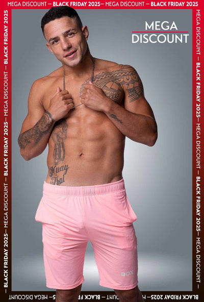 Pro Release: Sports Shorts - Peach - boxmenswear - {{variant_title}}