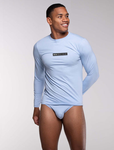 Academy Long Sleeve Top - Oxford - boxmenswear - {{variant_title}}