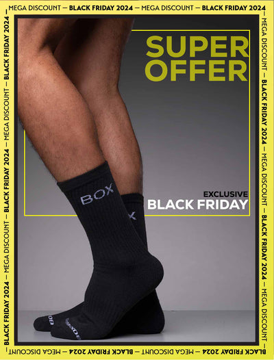 Essentials Rib Crew Socks - Black - boxmenswear - {{variant_title}}