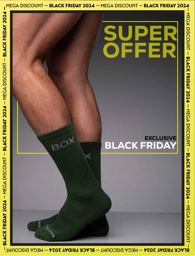 Essentials Rib Crew Socks - Forest Green - boxmenswear - {{variant_title}}