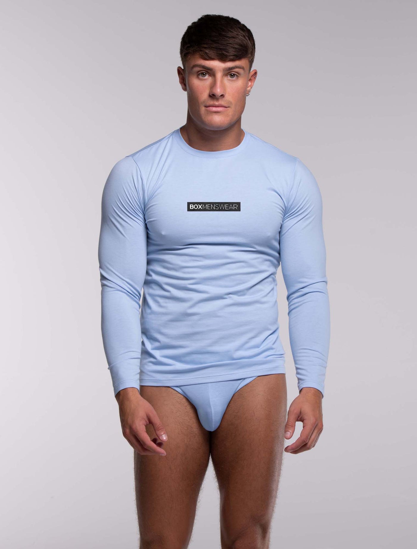 Academy Long Sleeve Top - Oxford - boxmenswear - {{variant_title}}
