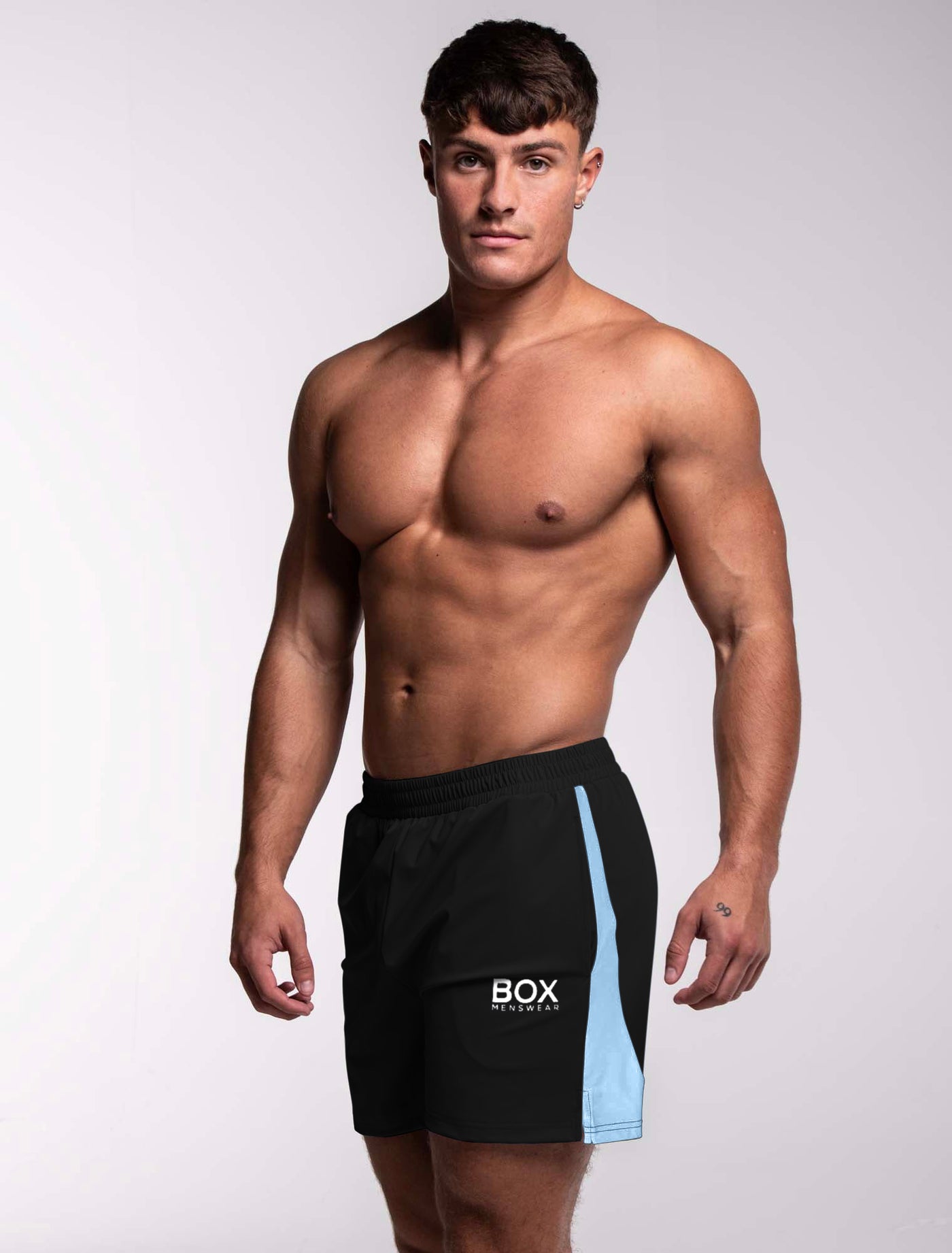 Mesh Panel Sports Shorts - Vesuvius - boxmenswear - {{variant_title}}