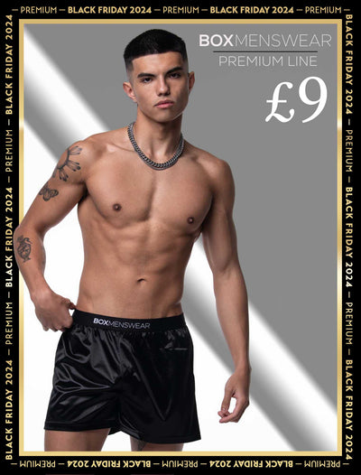 Silk Decline Boxer Shorts - Black Velvet - boxmenswear - {{variant_title}}