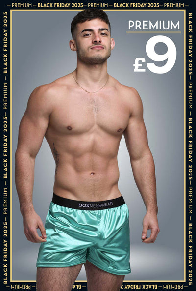 Silk Decline Boxer Shorts - Glorious Green - boxmenswear - {{variant_title}}
