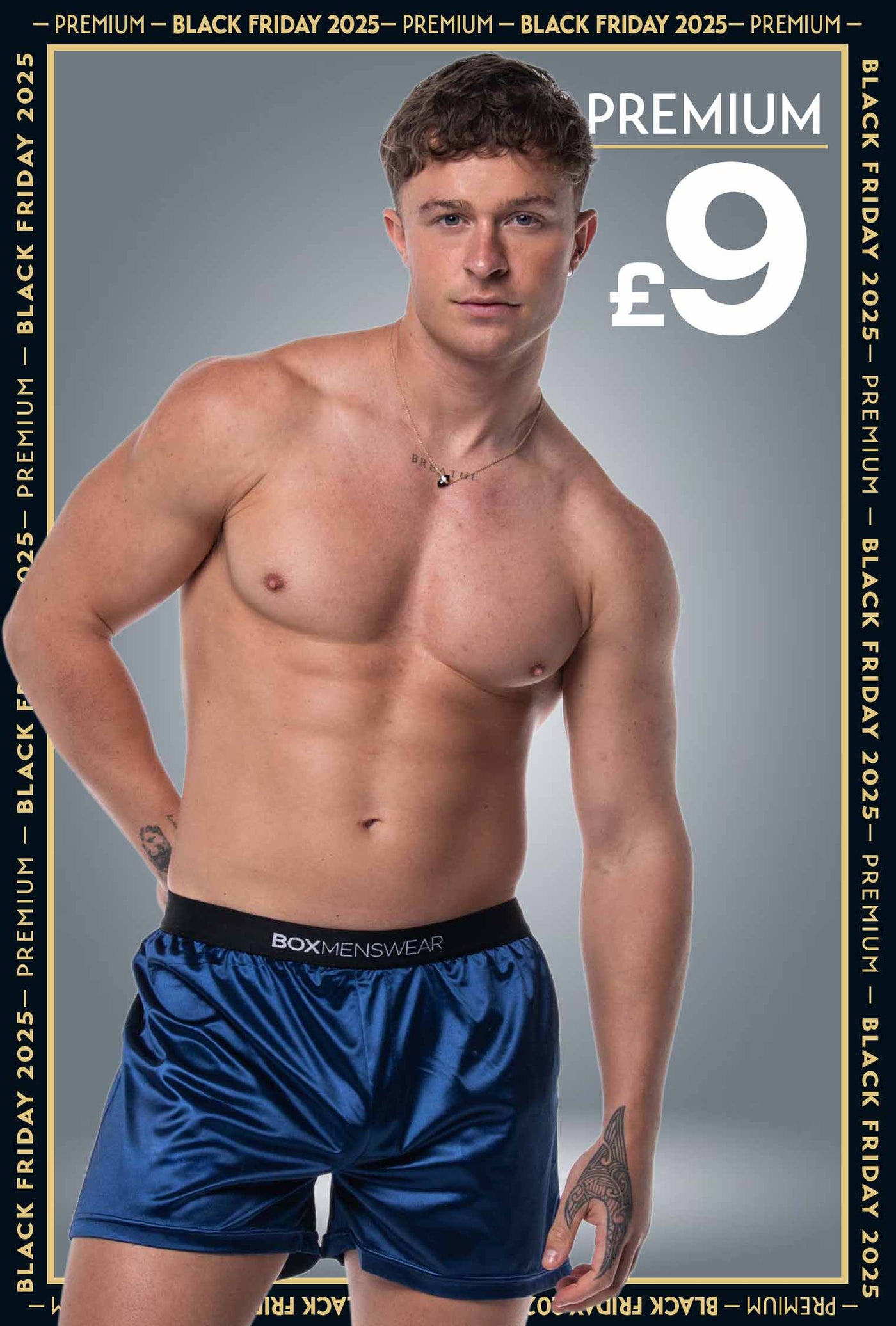 Silk Decline Boxer Shorts - Splendour Navy - boxmenswear - {{variant_title}}