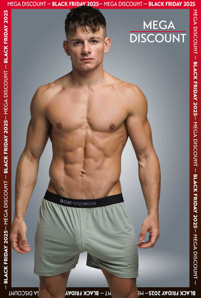 Silky Seamless Lounge Shorts - Sage - boxmenswear - {{variant_title}}