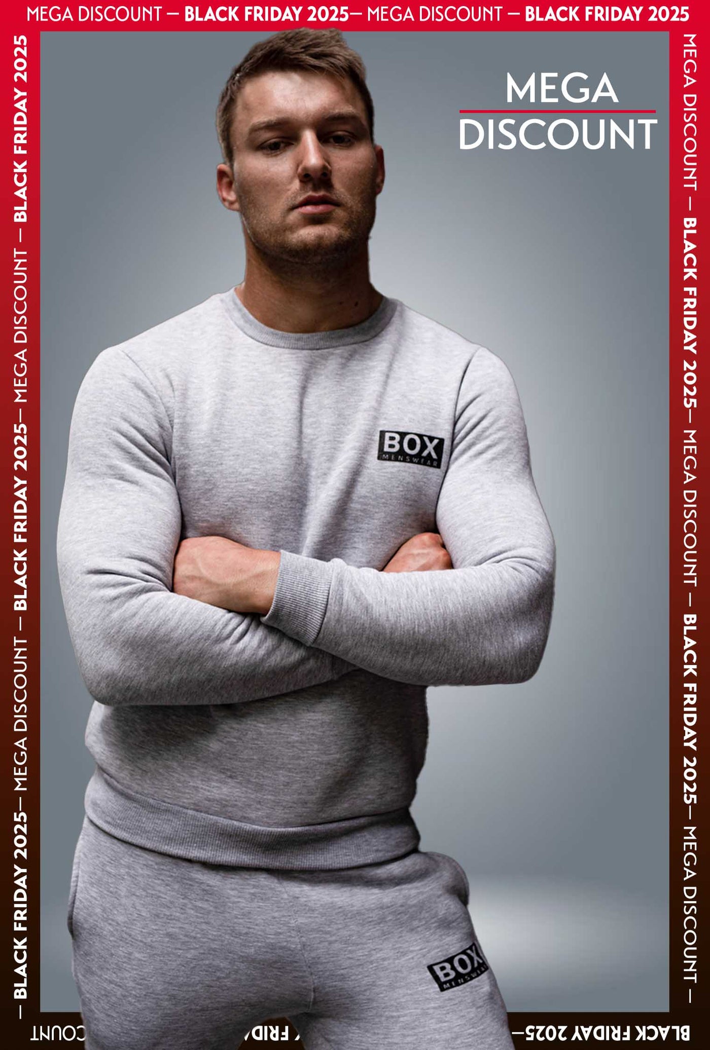 Slim Fit Crew Neck Jumper - Melange Grey - boxmenswear - {{variant_title}}