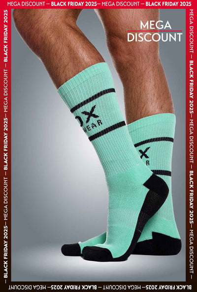 Soft Green Lux Sports Socks - boxmenswear - {{variant_title}}