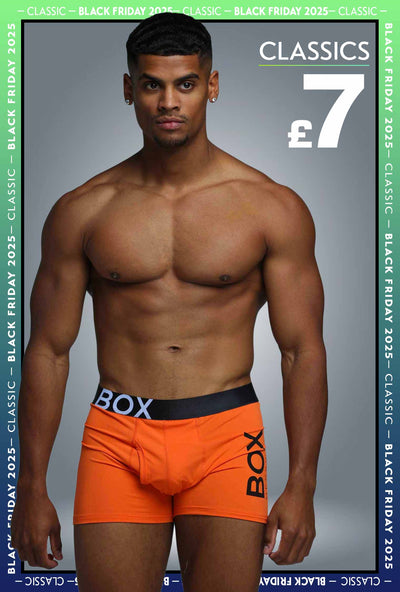 Soft Tech Boxers - Orange - boxmenswear - {{variant_title}}