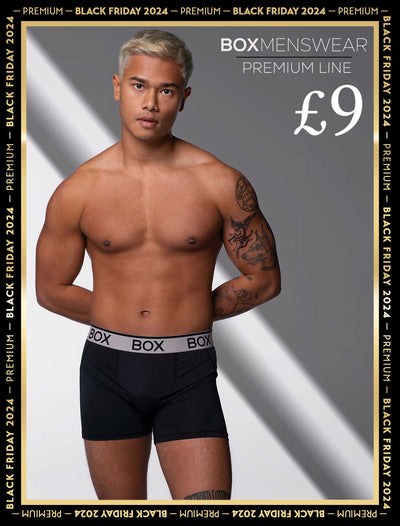 Mens Sports Boxers - Black Intensity - boxmenswear - {{variant_title}}