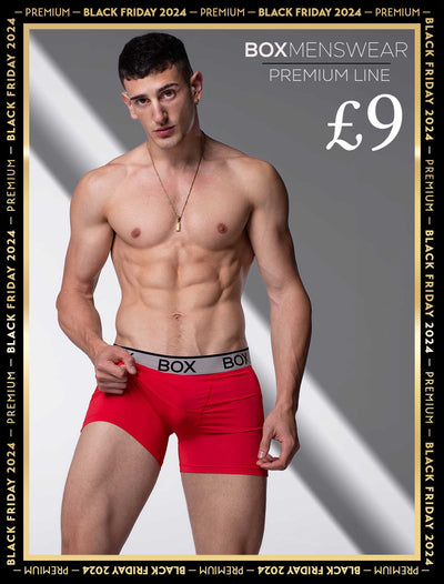 Mens Sports Boxers - Red Ignition - boxmenswear - {{variant_title}}