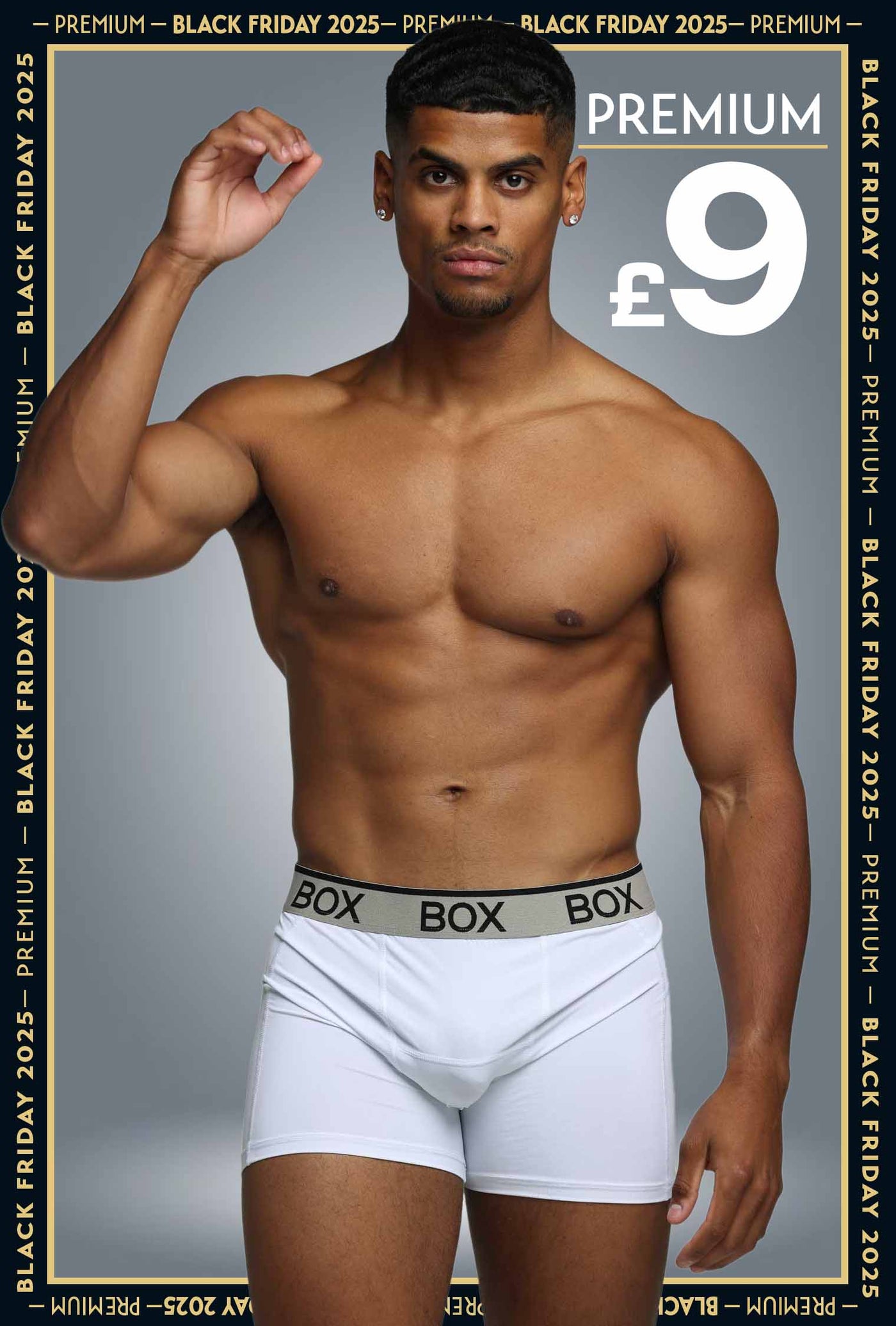 Mens Sports Boxers - Momentum White - boxmenswear - {{variant_title}}