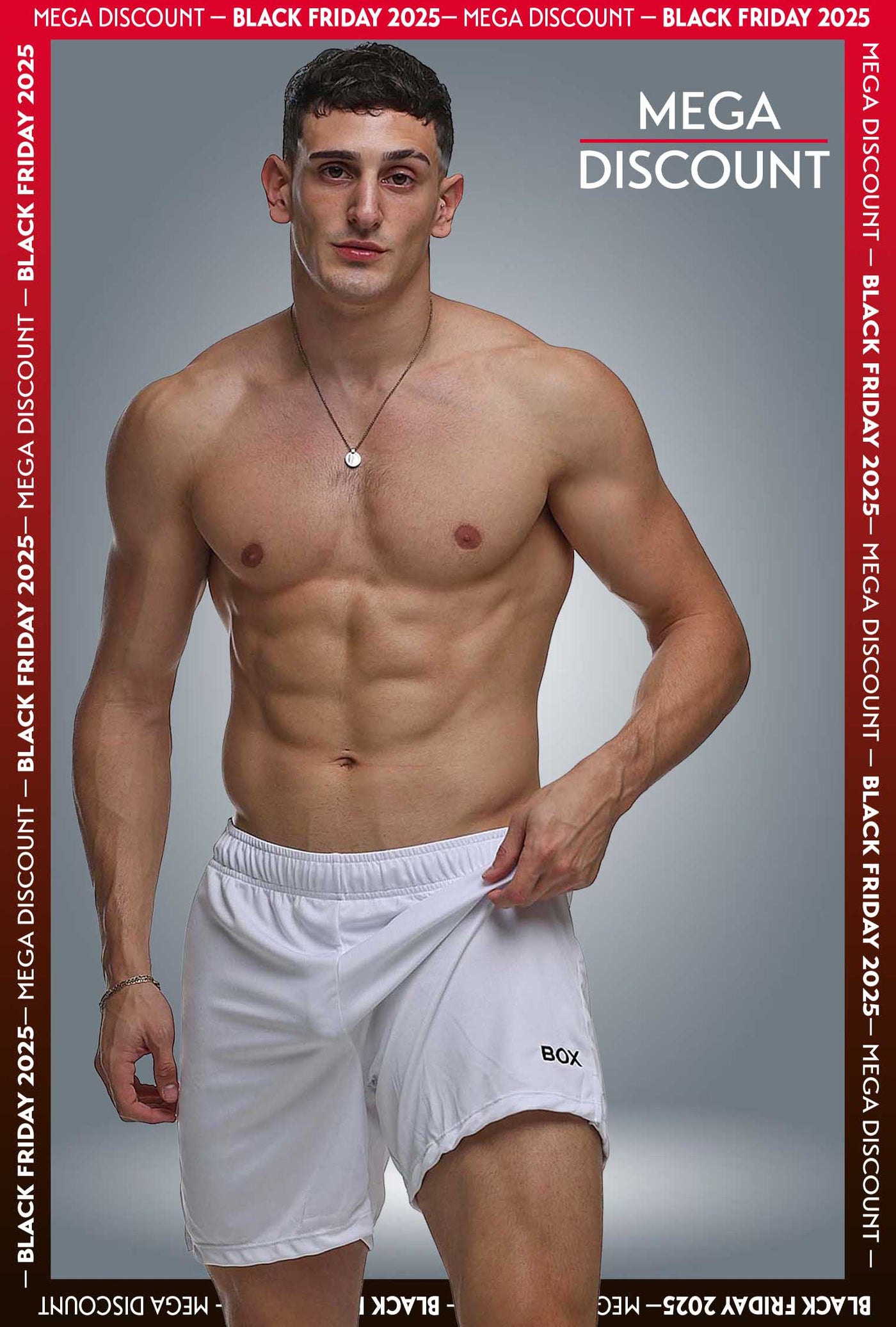 Mens Sports Shorts 2.0 - White - boxmenswear - {{variant_title}}