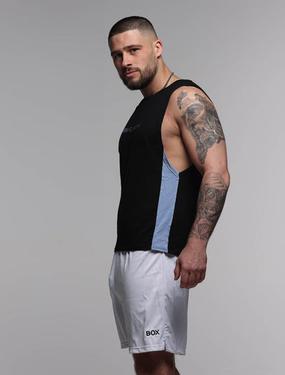 Mens Sports Vest - Black - boxmenswear - {{variant_title}}