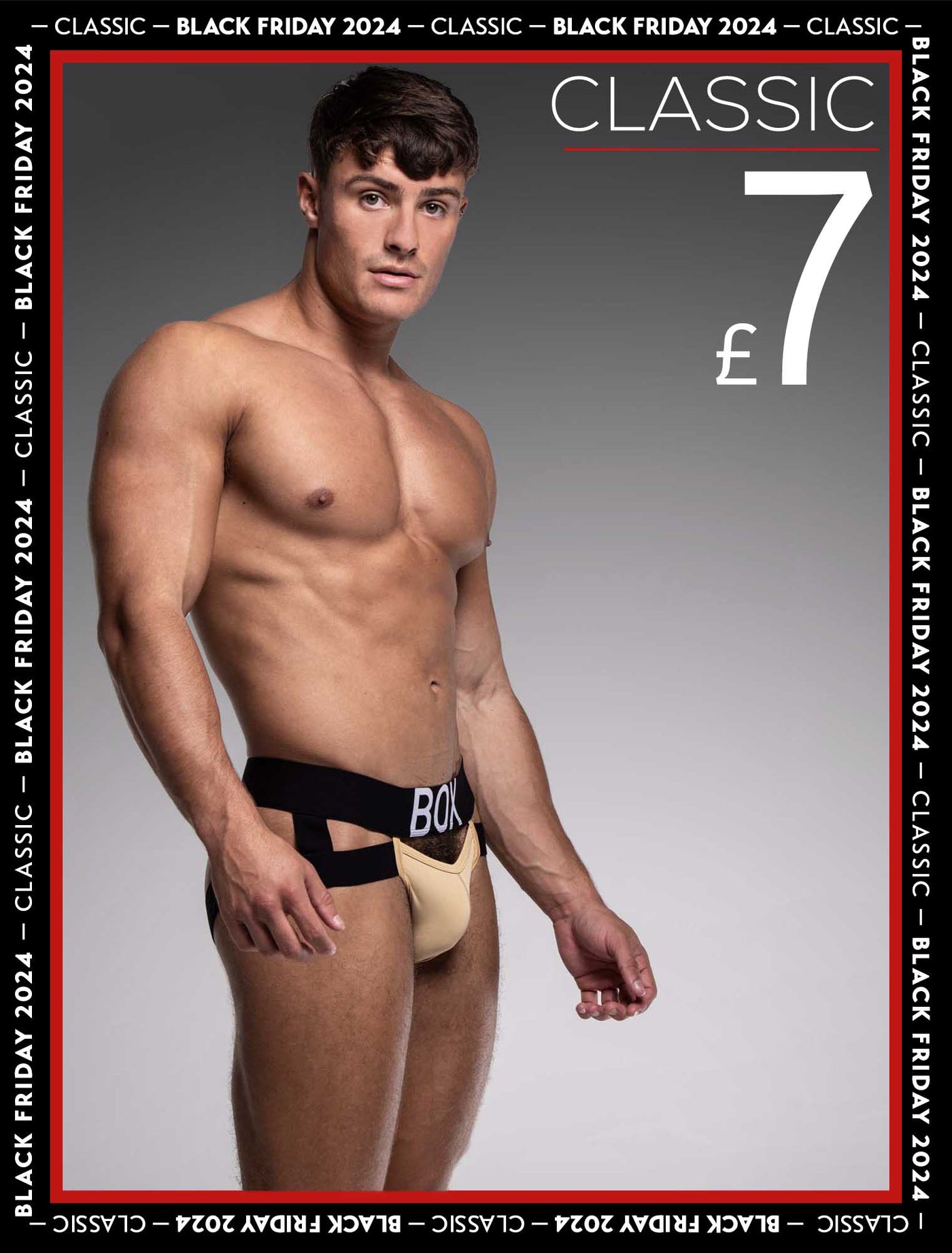 Mens Suspender Jockstrap 3.0: With Bounce - Stone - boxmenswear - {{variant_title}}