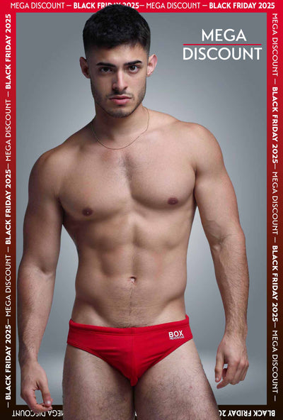 Swimming Trunks - Lifeguard Red - boxmenswear - {{variant_title}}
