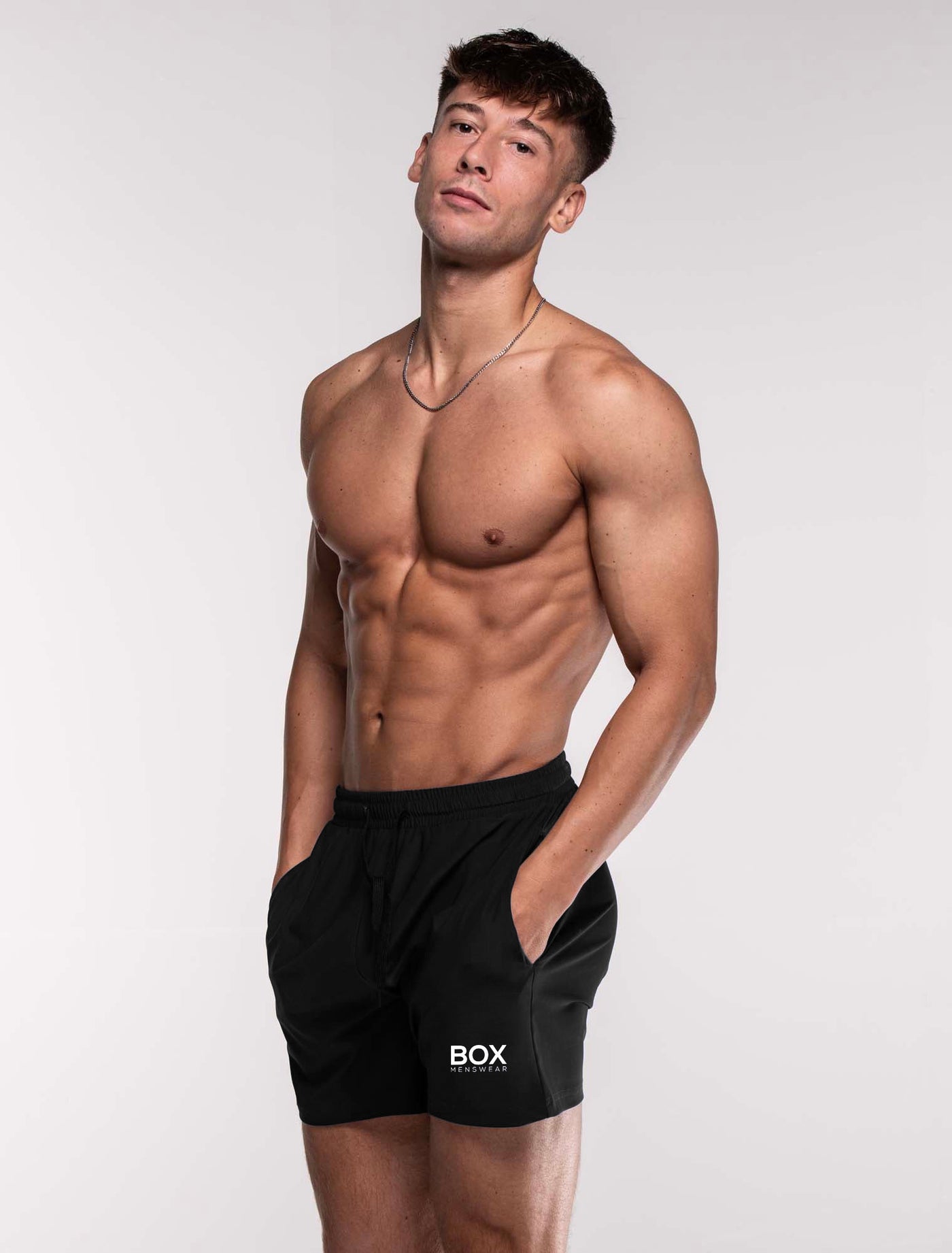 "The Fit" Sports Shorts - Jet Black - boxmenswear - {{variant_title}}