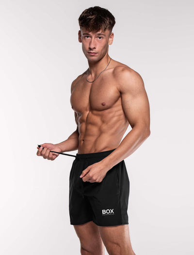 "The Fit" Sports Shorts - Jet Black - boxmenswear - {{variant_title}}