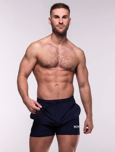 "The Fit" Sports Shorts - Dark Navy - boxmenswear - {{variant_title}}