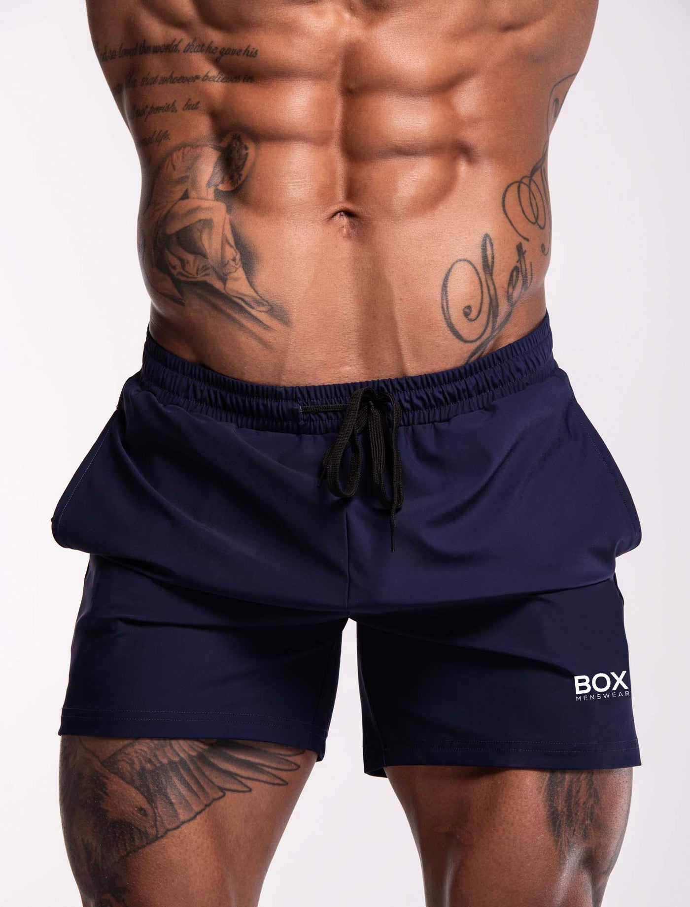 "The Fit" Sports Shorts - Dark Navy - boxmenswear - {{variant_title}}