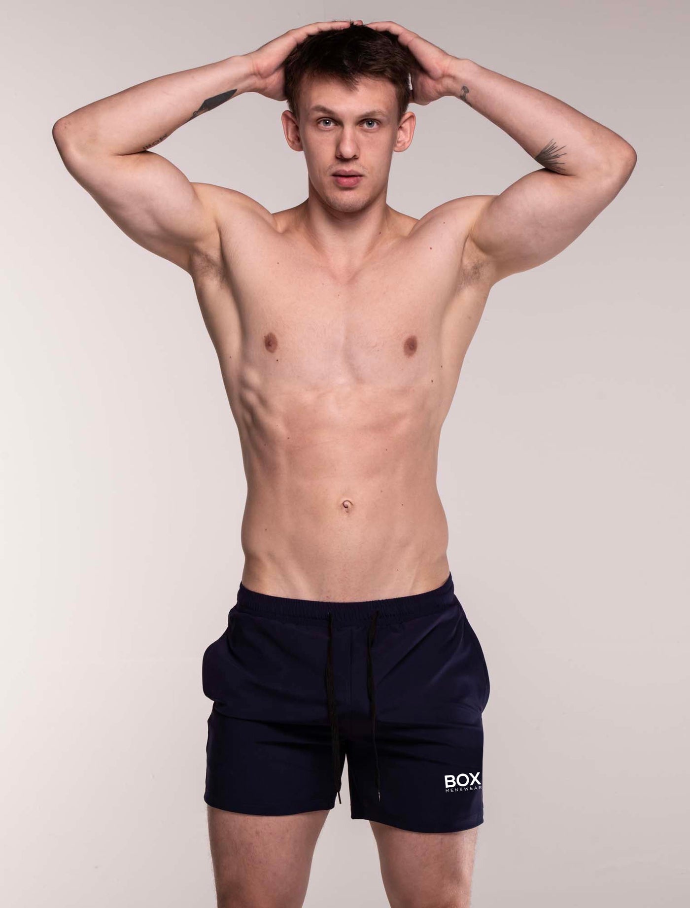 "The Fit" Sports Shorts - Dark Navy - boxmenswear - {{variant_title}}