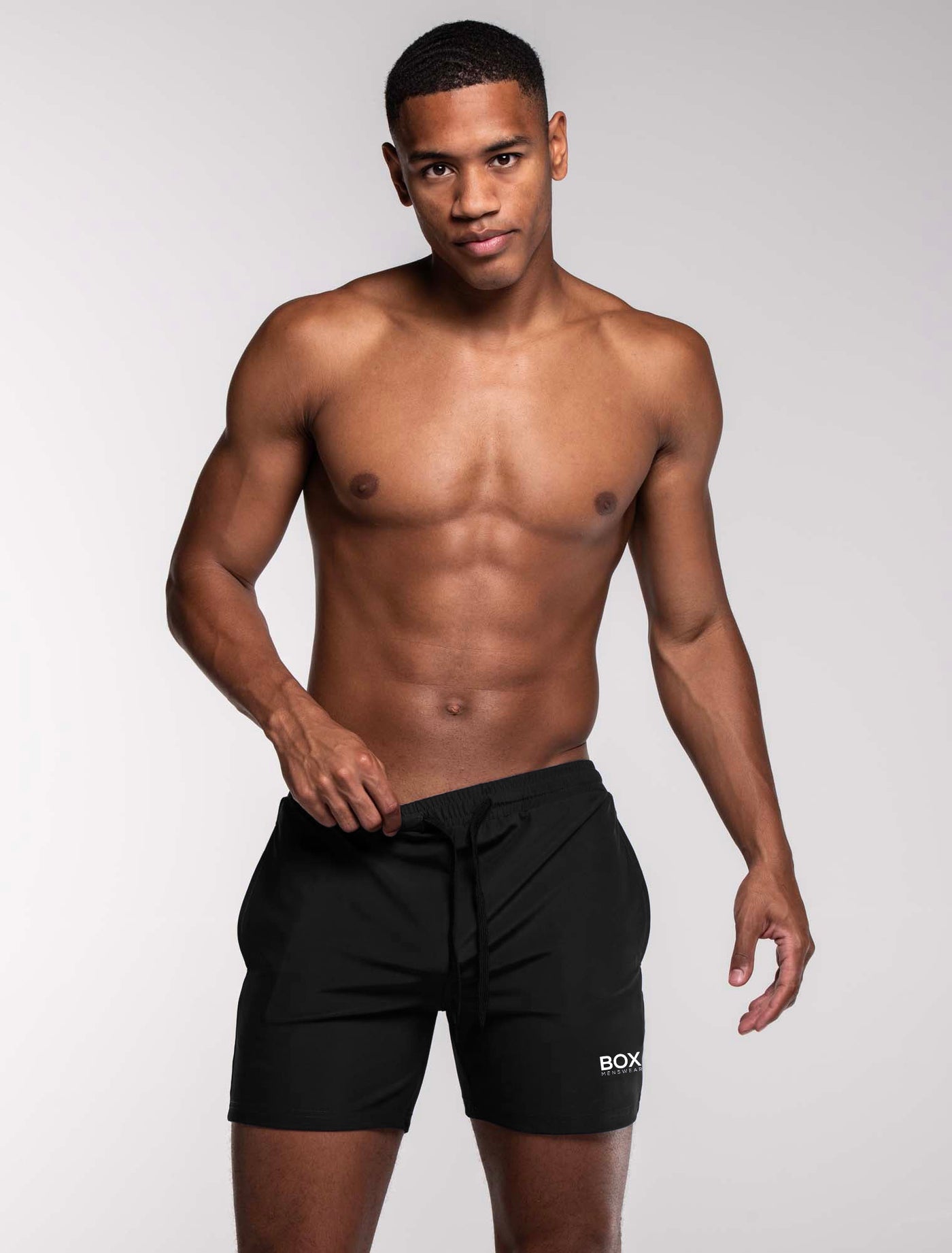 "The Fit" Sports Shorts - Jet Black - boxmenswear - {{variant_title}}