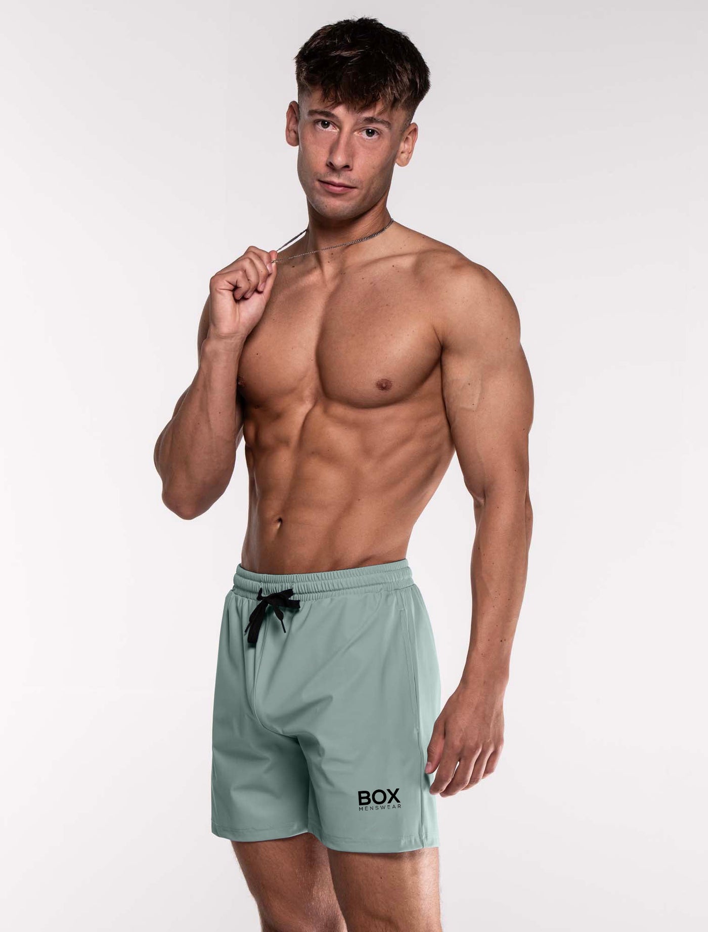 "The Fit" Sports Shorts - Deep Mint - boxmenswear - {{variant_title}}