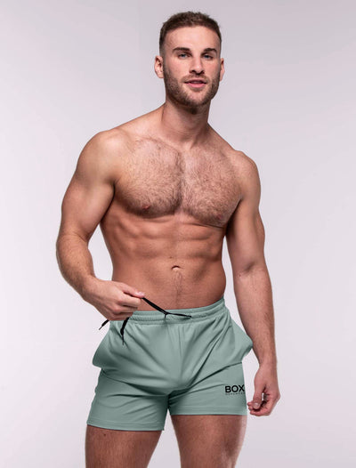 "The Fit" Sports Shorts - Deep Mint - boxmenswear - {{variant_title}}