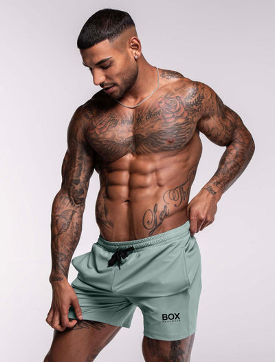 "The Fit" Sports Shorts - Deep Mint - boxmenswear - {{variant_title}}