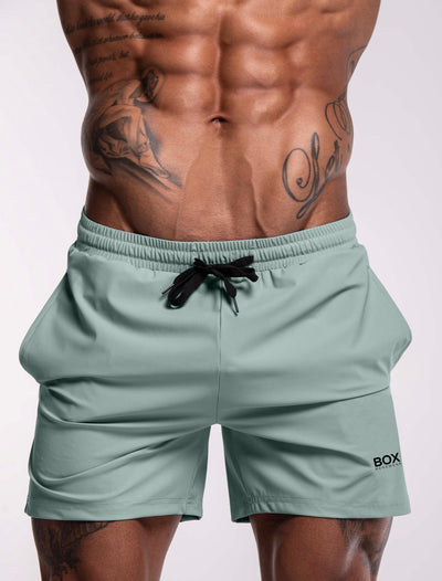 "The Fit" Sports Shorts - Deep Mint - boxmenswear - {{variant_title}}