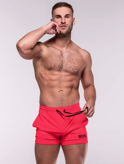 "The Fit" Sports Shorts - Fluorescent Pink - boxmenswear - {{variant_title}}