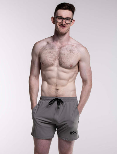 "The Fit" Sports Shorts - Premium Grey - boxmenswear - {{variant_title}}