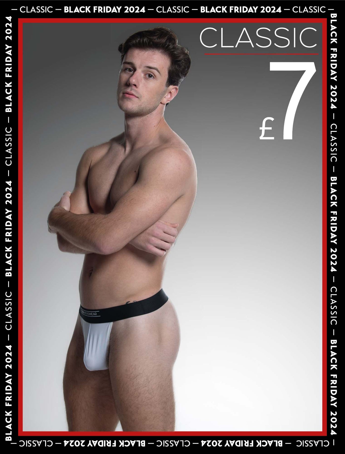 Mens Thong 3.0 - Transparent White - boxmenswear - {{variant_title}}