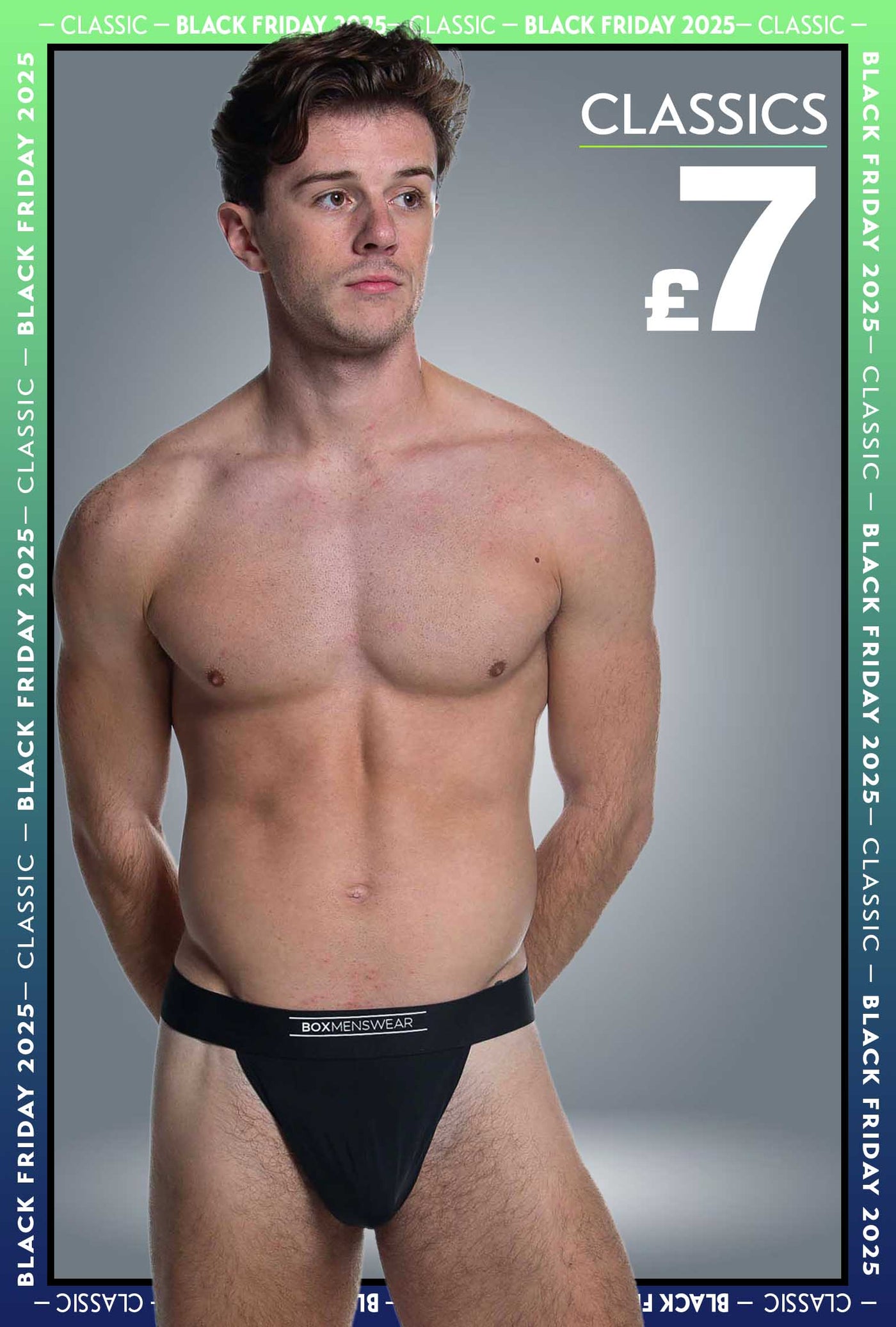 Mens Thong 3.0 - Black - boxmenswear - {{variant_title}}