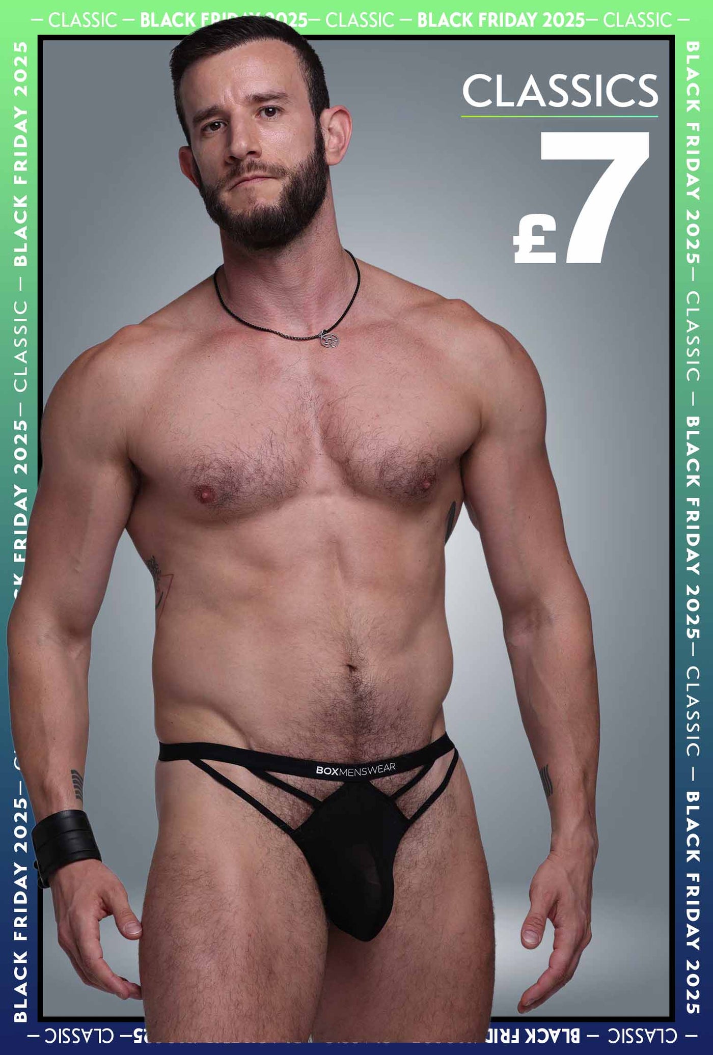 Tri-Lock G-String: Black - boxmenswear - {{variant_title}}