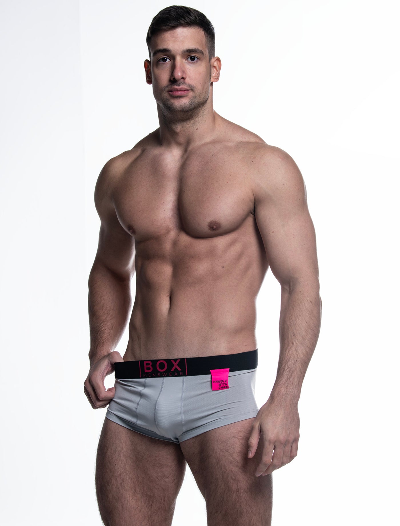 Valour Fit Trunks - Bold Pink Accent - boxmenswear - {{variant_title}}