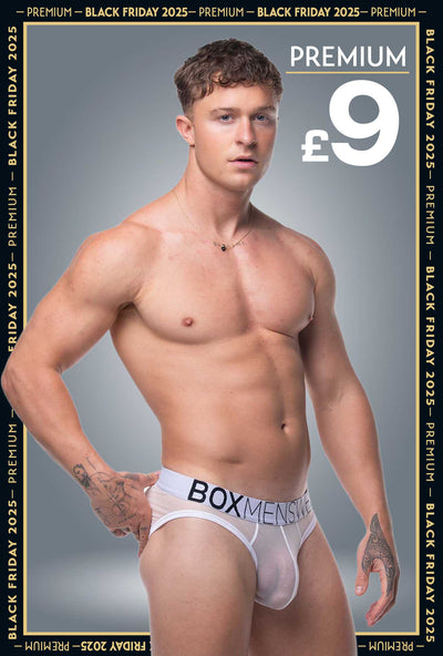 All Over Mesh Briefs - White - boxmenswear - {{variant_title}}