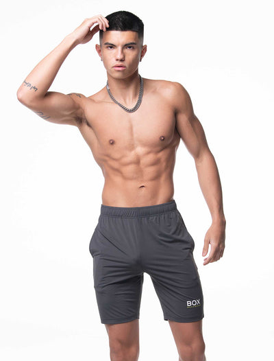 Pro Release: Sports Shorts - Grey - boxmenswear - {{variant_title}}