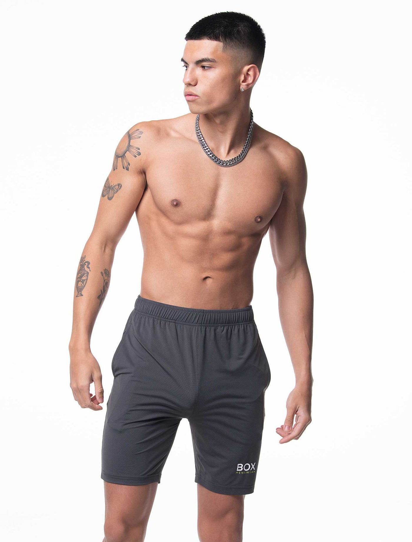 Pro Release: Sports Shorts - Grey - boxmenswear - {{variant_title}}