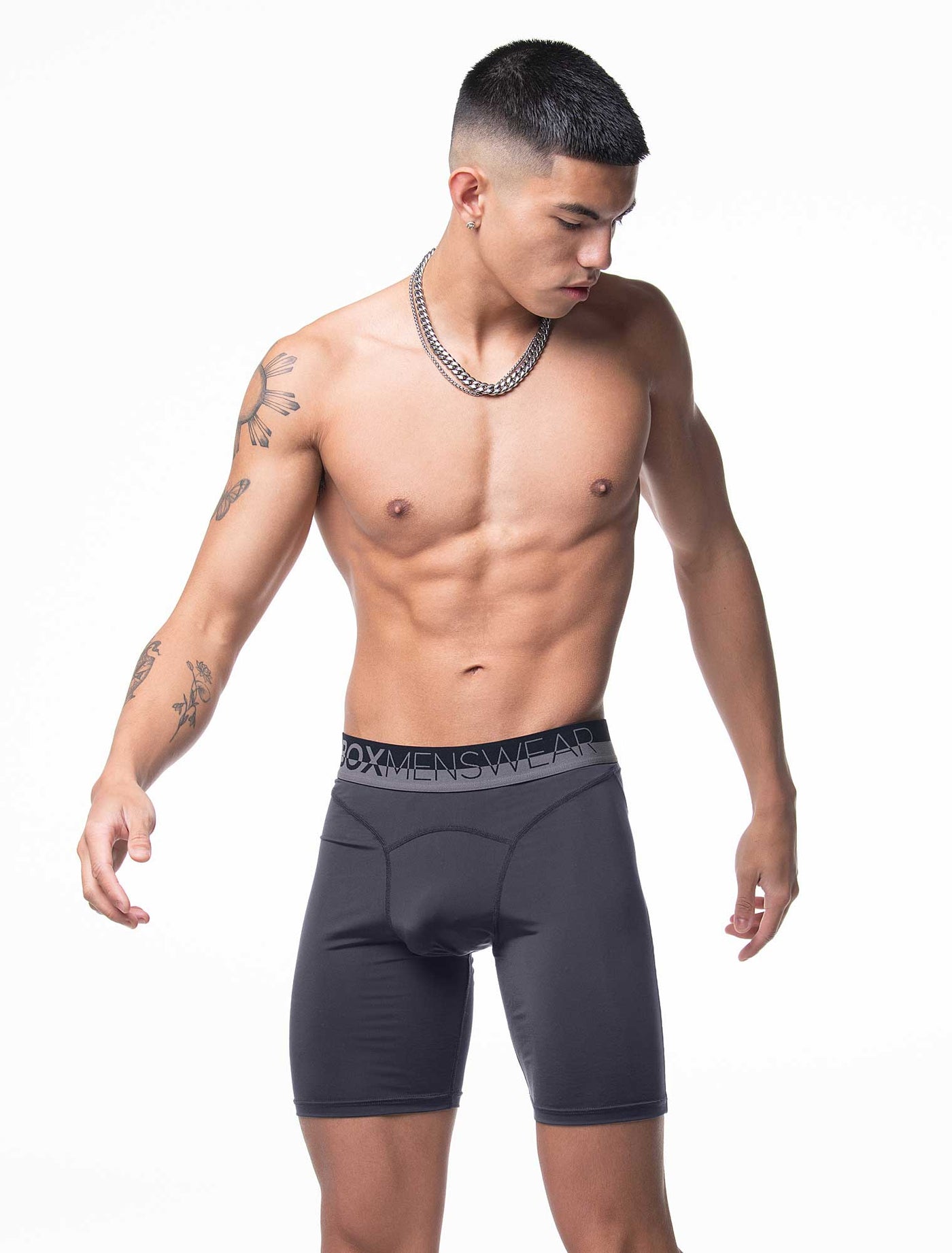 Compression Shorts 2.0 - Slate Grey - boxmenswear - {{variant_title}}