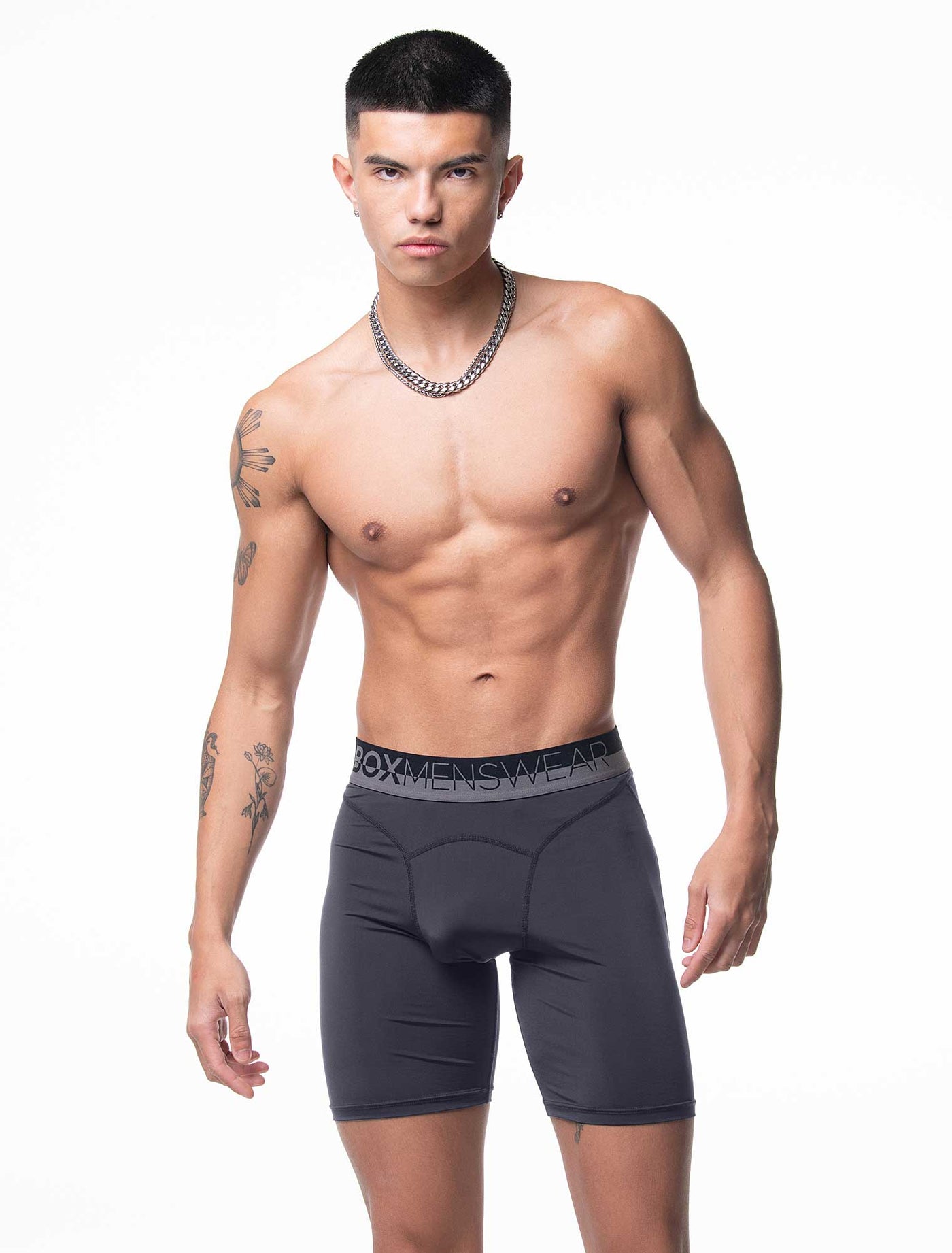 Compression Shorts 2.0 - Slate Grey - boxmenswear - {{variant_title}}