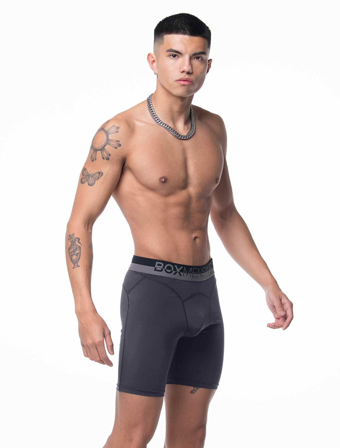 Compression Shorts 2.0 - Slate Grey - boxmenswear - {{variant_title}}