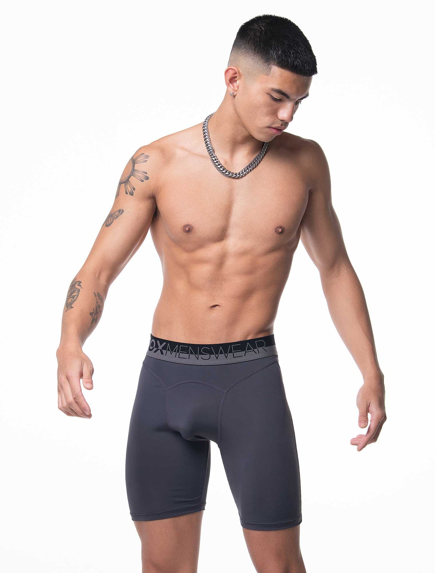 Compression Shorts 2.0 - Slate Grey - boxmenswear - {{variant_title}}