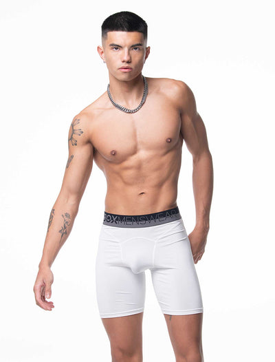 Compression Shorts 2.0 - White - boxmenswear - {{variant_title}}