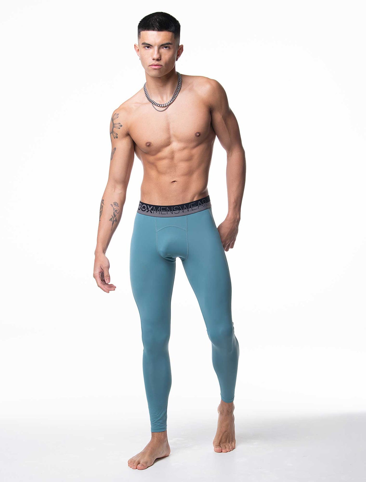 Compression Leggings 2.0 - Mint Green - boxmenswear - {{variant_title}}