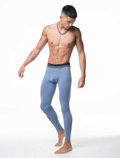 Compression Leggings 2.0 - Crystal Blue - boxmenswear - {{variant_title}}