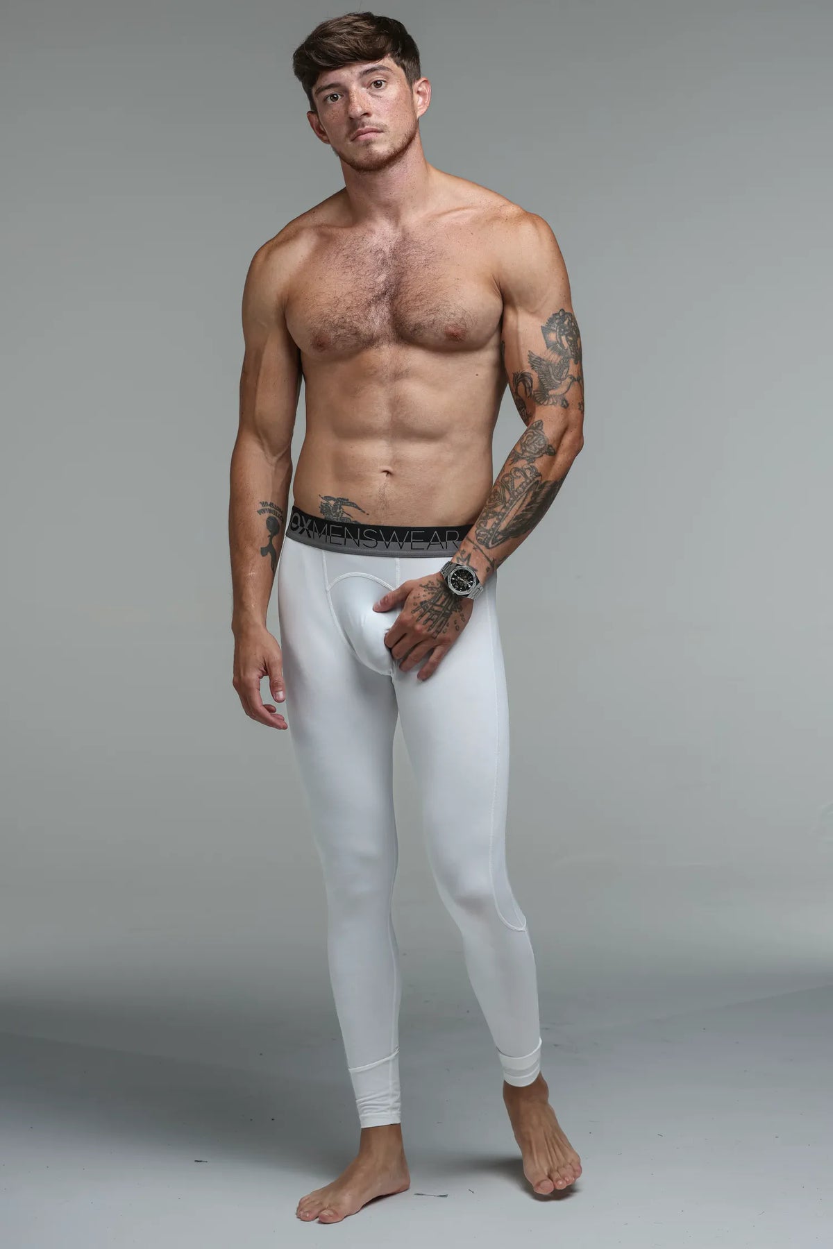 Compression Leggings 2.0 - White — image 2
