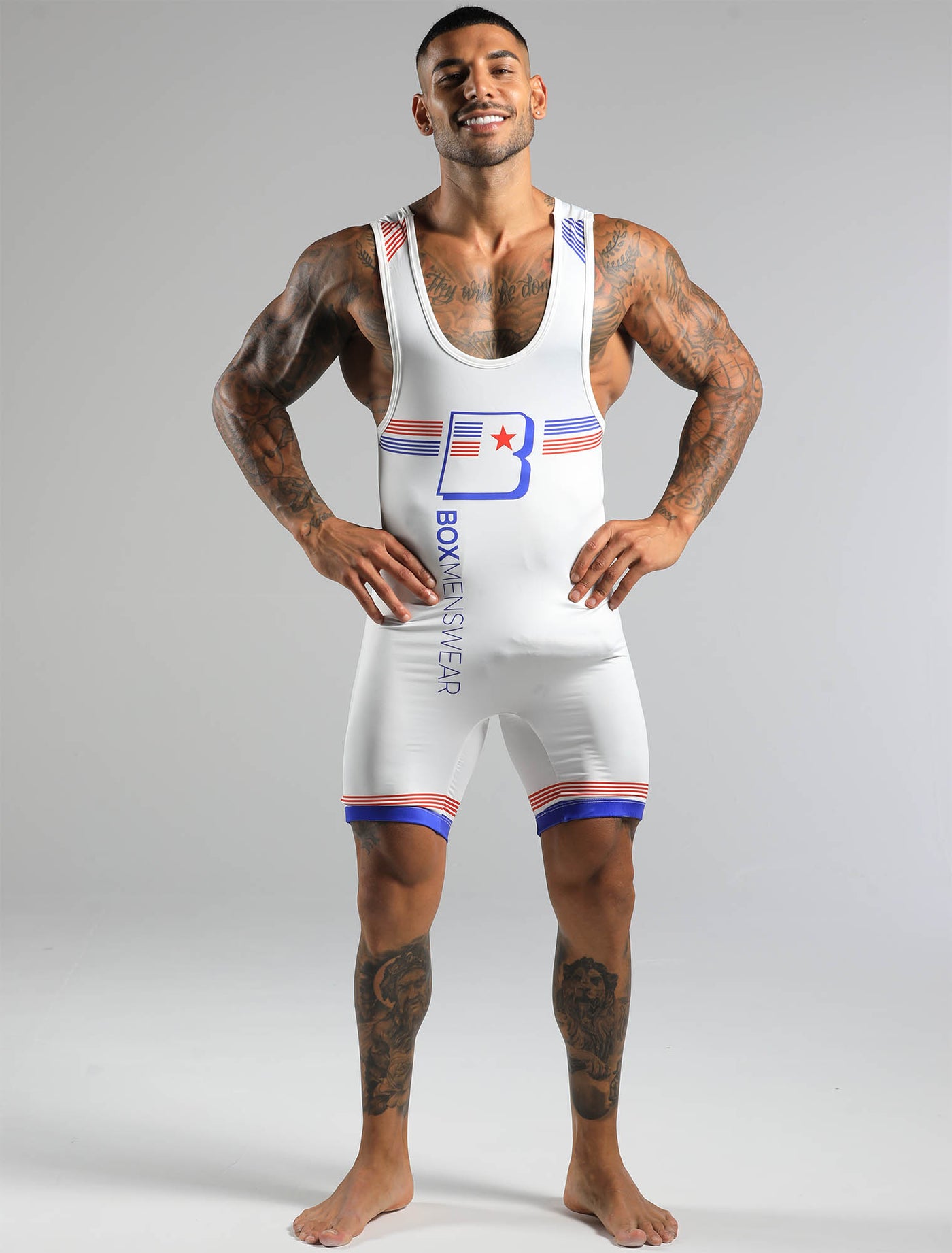 Singlet - White Flash - boxmenswear - {{variant_title}}