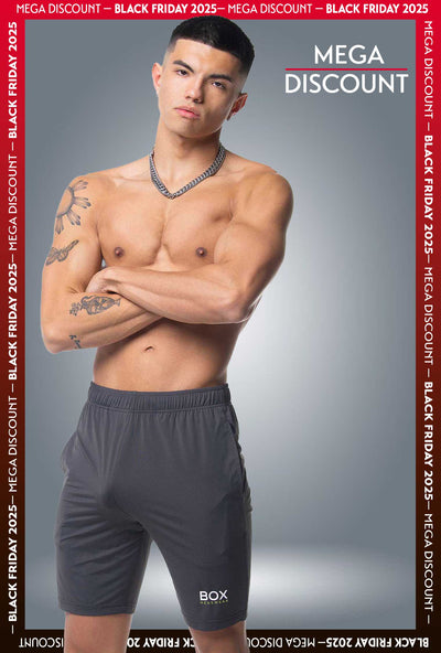 Pro Release: Sports Shorts - Grey - boxmenswear - {{variant_title}}